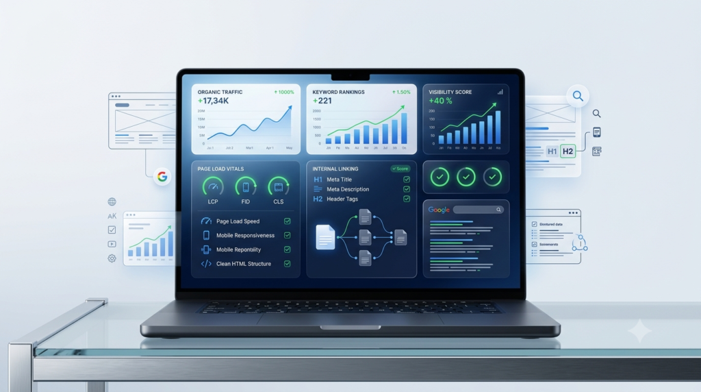 Professional On-Page SEO Services: Boost Rankings and Organic Growth with Rankedge Solutions